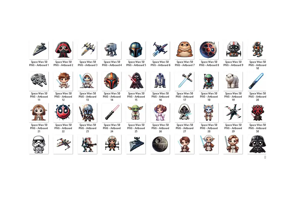 Kit digital star wars png clipart, papel digital 2