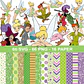 Kit digital tinker bell sininho png clipart, papel digital - Thumbnail 1