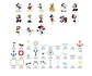Kit digital mickey marinheiro png clipart, papel digital - thumbnail 2