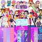 Kit digital kpop png clipart, papel digital - thumbnail 1