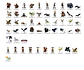 Kit digital como treinar seu dragão png clipart, papel digital - thumbnail 2