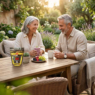 <b>AÇAÍ QUINOA SHAKE.</b>  Energía natural y vitalidad para los años que vienen