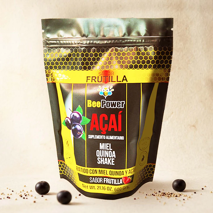 <b>AÇAÍ QUINOA SHAKE.</b>  Energía natural y vitalidad para los años que vienen 2