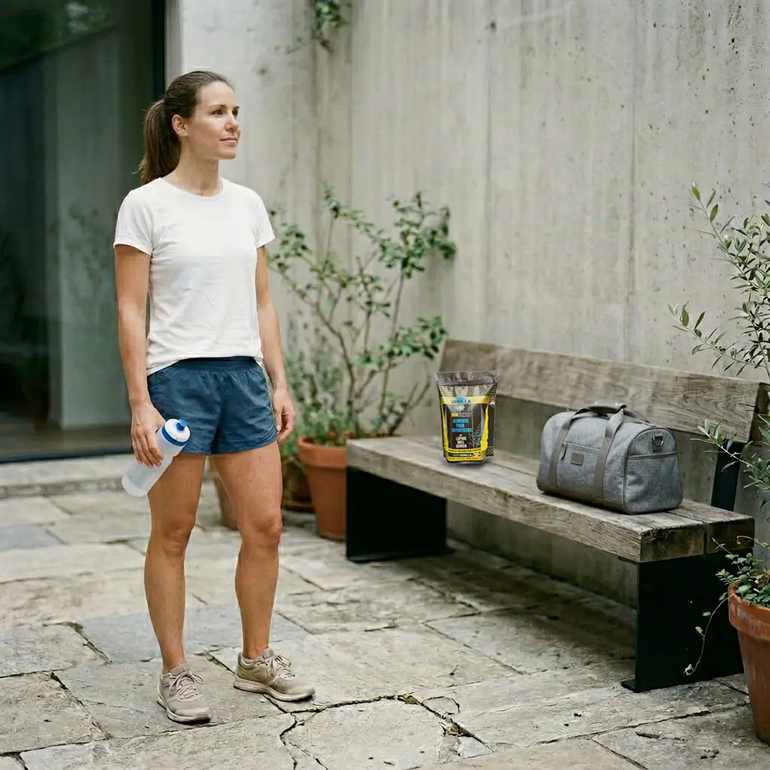<b>PLANT PROTEIN</b> - Proteína vegetal completa para quienes entrenan con conciencia 4