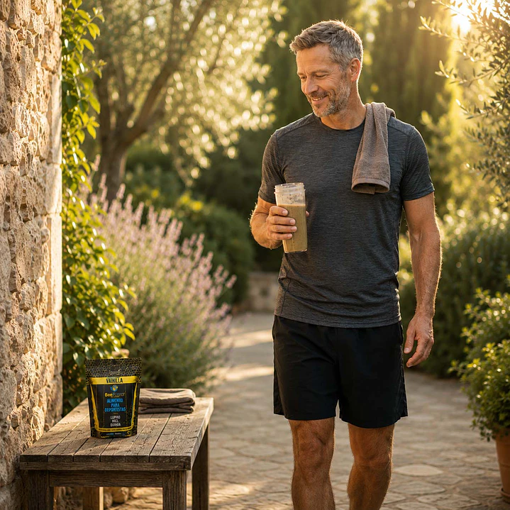 <b>PLANT PROTEIN</b> - Proteína vegetal completa para quienes entrenan con conciencia 3