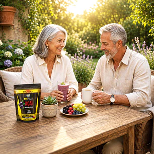 <b>AÇAÍ QUINOA SHAKE.</b>  Energía natural y vitalidad para los años que vienen