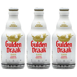 3x Gulden Draak Classic botella 330cc - Beer Square