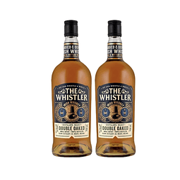 2x Whiskey "The Whistler Double Oaked" 700cc
