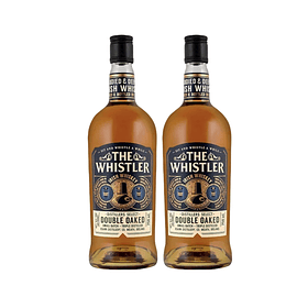 2x Whiskey "The Whistler Double Oaked" 700cc