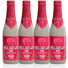4x Delirium Red botella 330cc