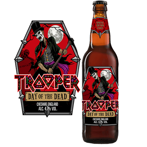 Trooper Day of the Dead  4,7% ABV botella 500cc 