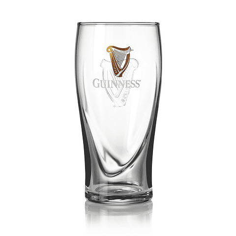 Guinness Vaso Pinta 20oz  Official Merchandise