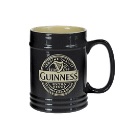 Guinness Black Ceramic Collectable Tankard  Official Merchandise