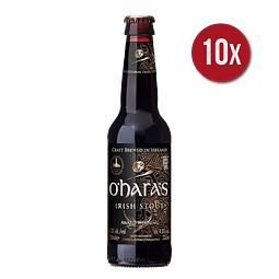10x O´Haras Irish Stout botella 330cc - Beer Square