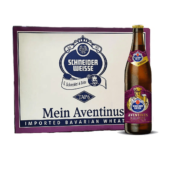 20x Schneider Weisse Tap06 Aventinus botella 500cc 3