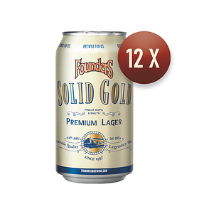 12x Founders Solid Gold lata 355cc