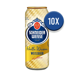 10x Schneider Weisse TAP 1 Lata 500cc - Beer Square