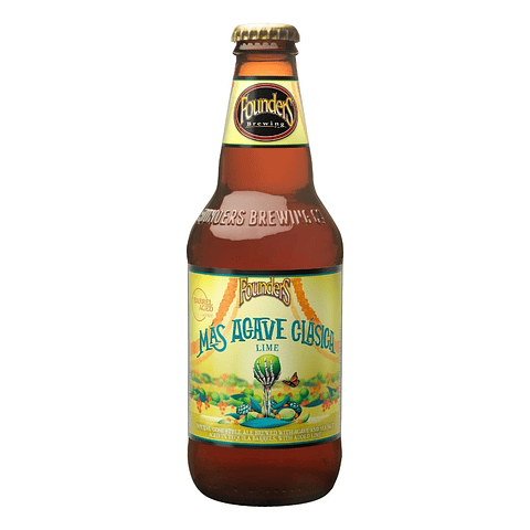 Founders Más Agave Imperial Lime Gose (añejada barrica) botella 355cc  