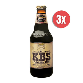 3x Founders KBS (Añejada Barrica) 355cc
