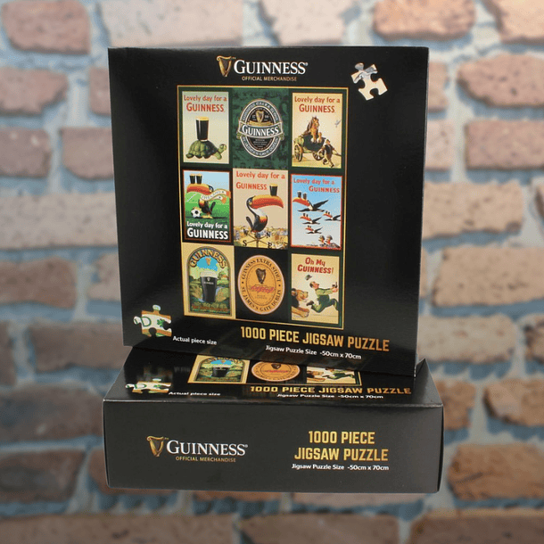 Guinness Puzzle Rompecabezas Ads Design 1000 piezas  Official Merchandise 1