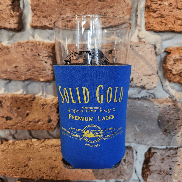 Founders Funda Aislante Solid Gold Azul 1