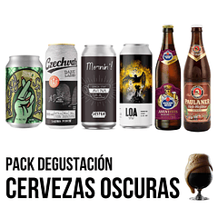 Pack Regalo Degustacion Cervezas Oscuras