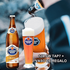 12x SW Tap7 Original, botella 500cc + Vaso 0.5L de Regalo!