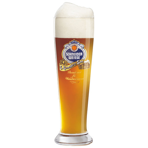 Schneider Weisse Vaso Weissbier Cerveza de Trigo 500cc