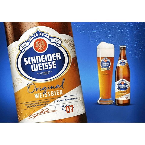 Schneider Weisse TAP7 Original botella 500cc