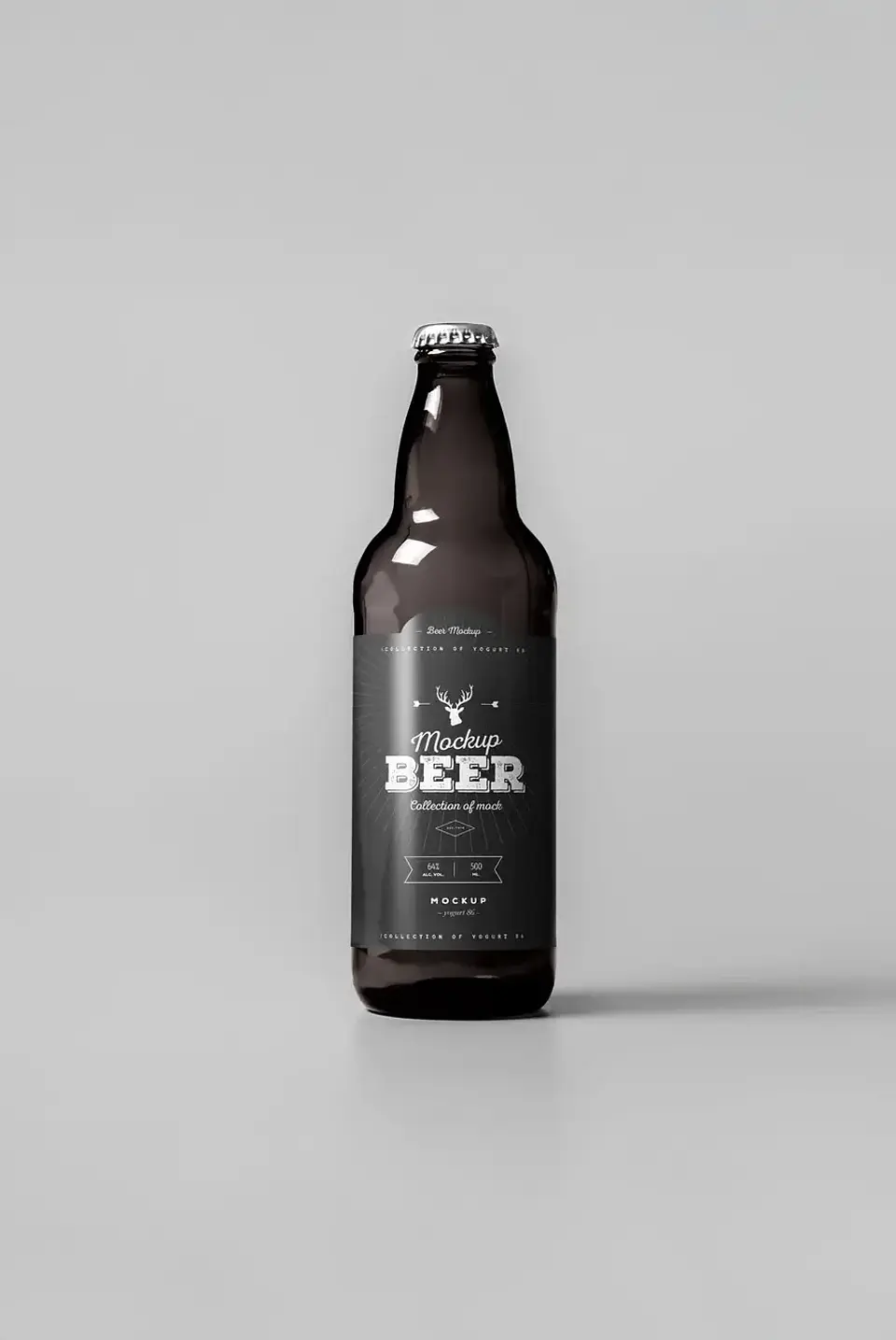 Stout Beer Bottle 1