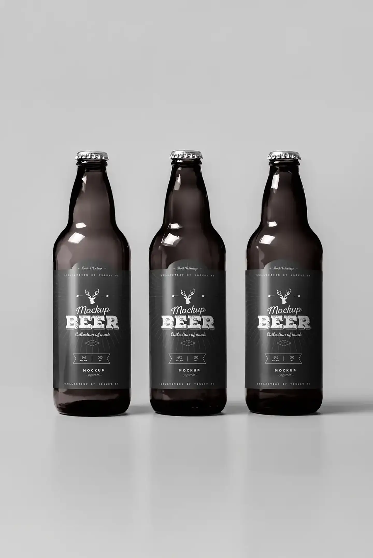 Stout Beer Bottle 2