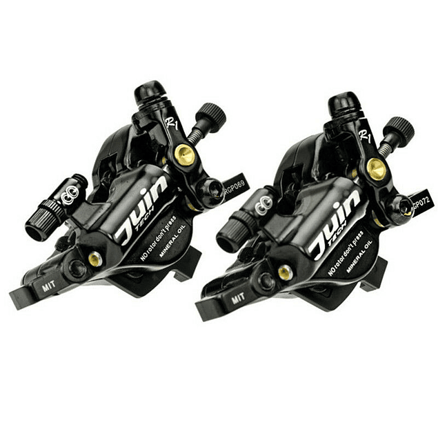 JUIN TECH R1 -  KIT FRENO TIRO CORTO - PM - DISCO 160 - BLACK