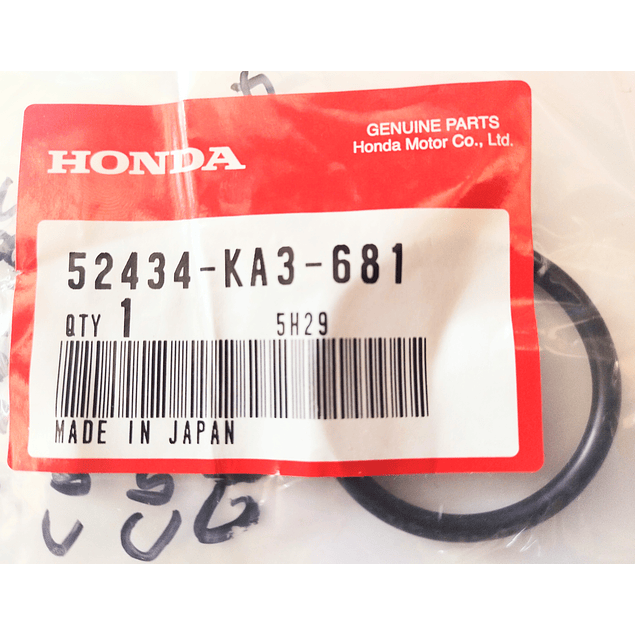 SELLO DE PISTON AMORTIGUADOR CRF 150 (2007) / CR 125 (82) / CR250 (88) / XR 200 (82) / XR 250 (82) / CR 80 (96) / CR 85 (2003)