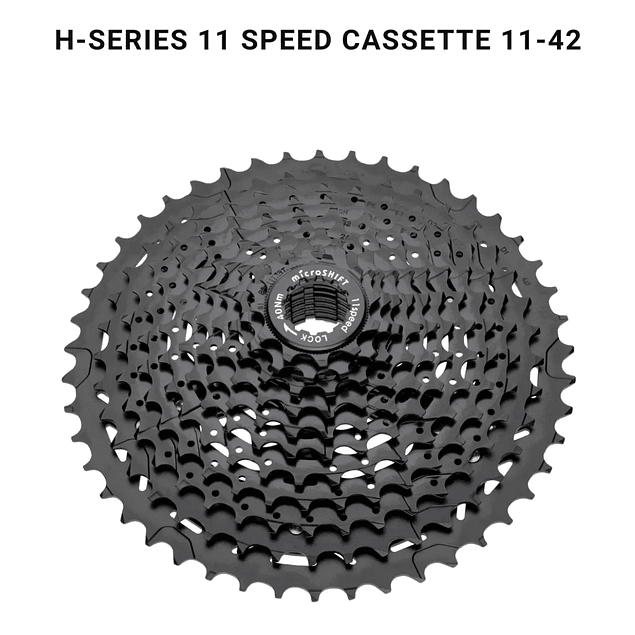 Piñon Microshift Cassette 11 V 11-42t Cs-g113 (COMPATIBLE CON SHIMANO)