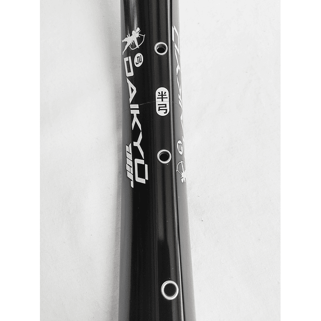 LLANTA ASIMETRICA DGR DAIKYU XC/MTB 29ER - TUBELESS - 32H - NEGRO BRILLANTE- COPIAR