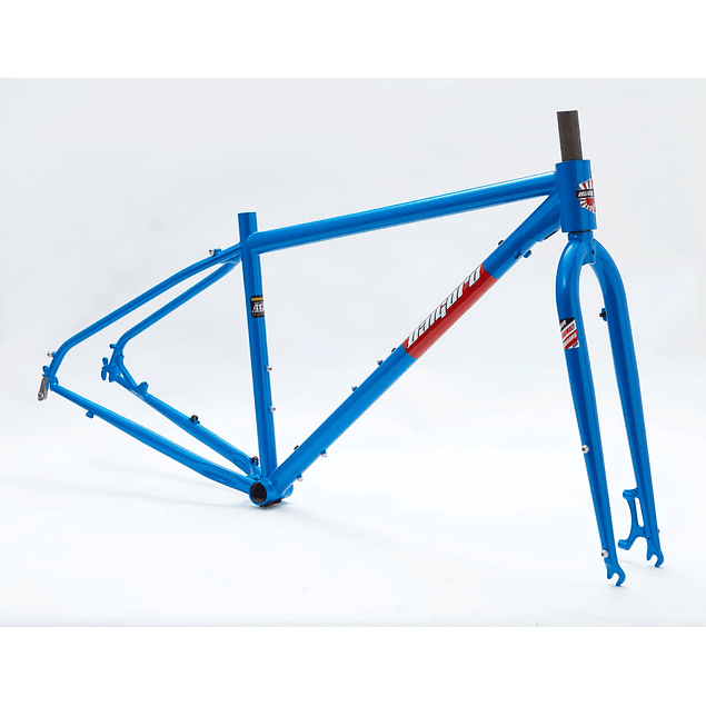 FRAMESET CROMOLY CICLOTURISMO - AZUL