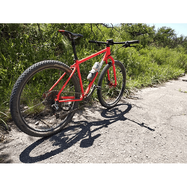 FRAMESET CROMOLY CICLOTURISMO - ROJO