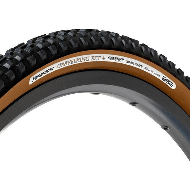 NEUMATICOS PANARACER GRAVELKING EXT PLUS TLC 700x33c (Sidewall Café)