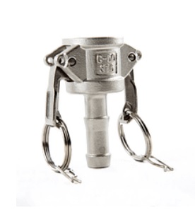 Camlock A 1/2" Inox