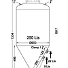 Fermentador INFINITY 250 L 