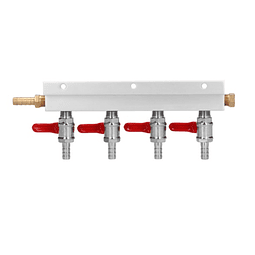 Distribuidor de CO2 4 salidas