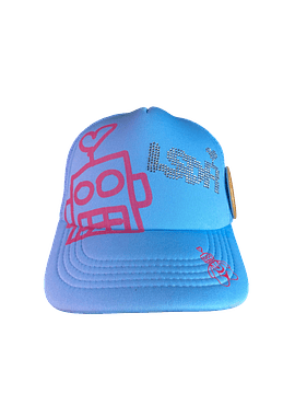 TRUCKER HAT "LSDR" X ATELIER FULL CELESTE