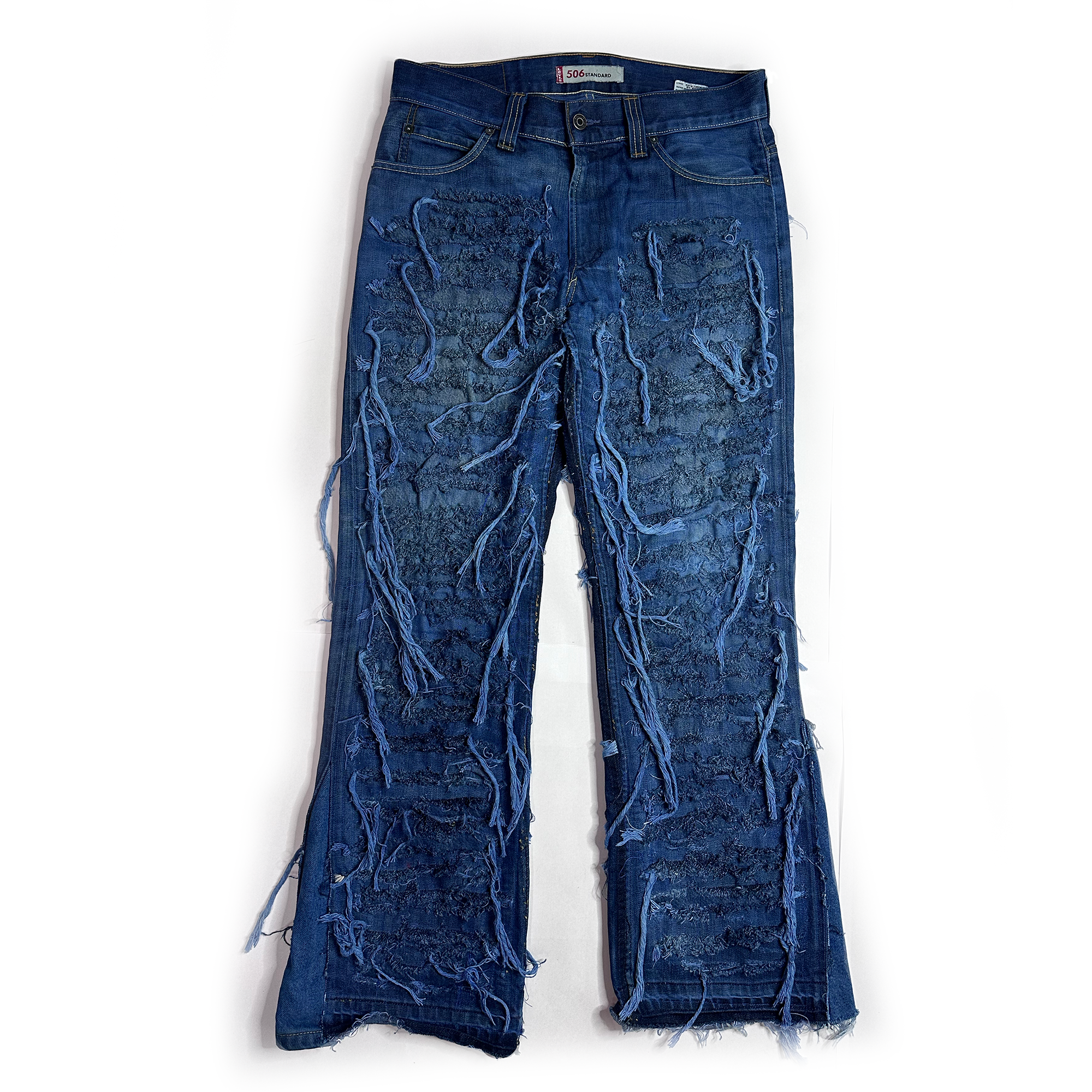 JEANS DESTROYED BLUE X ADRIAN SANCHEZ 