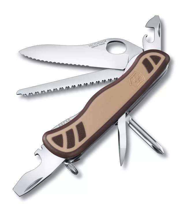Navaja Ranger Grip 61 color Rojo/Negro Victorinox