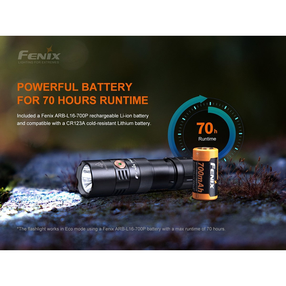 FENIX PD25R - Potente y compacta