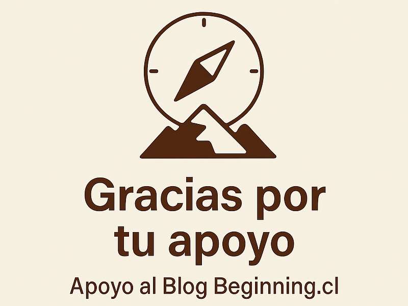 Comparte el camino con nosotros: apoya el blog Beginning