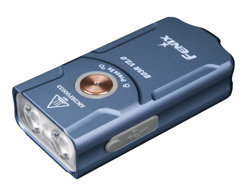 Linterna Fenix E-CP Power Bank Azul
