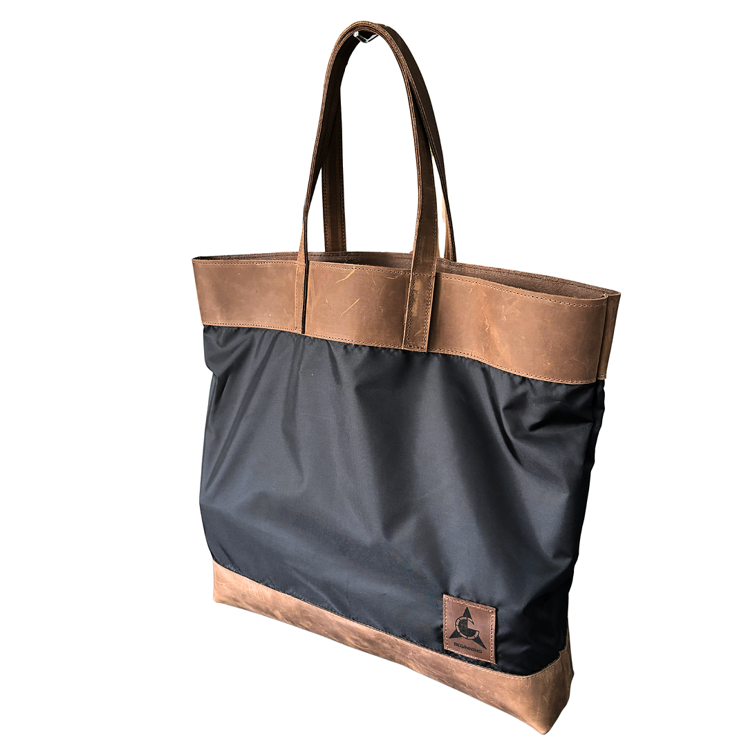 Bolso Beginning EDC – Cuero Rústico Premium & Oxford 600D 3