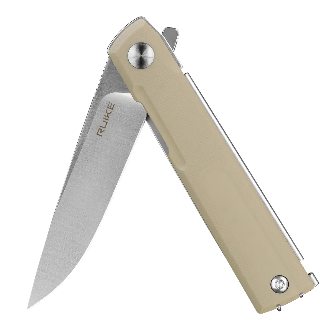 Navaja Plegable RUIKE D712-T EDC | Mango G10 Tan 1