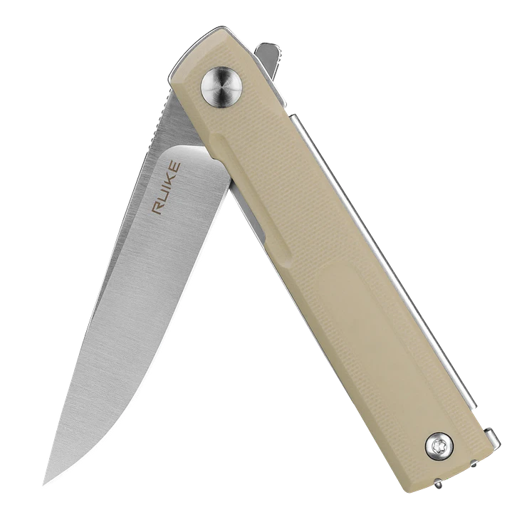 Navaja Plegable RUIKE D712-T EDC | Mango G10 Tan 1